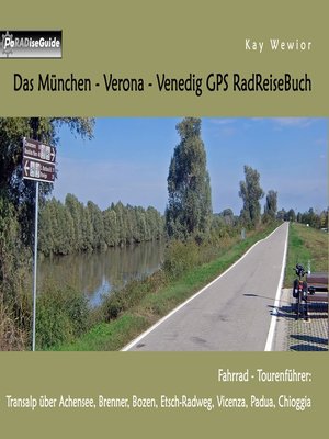 cover image of Das München--Verona--Venedig GPS RadReiseBuch